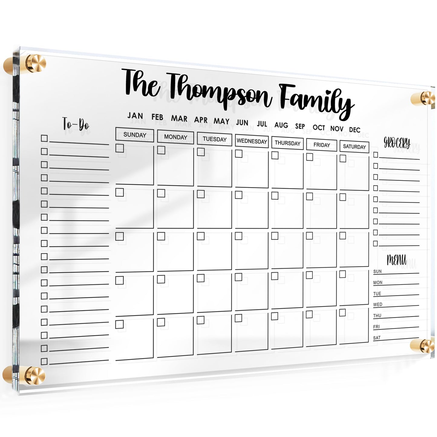 Customized Family Planner