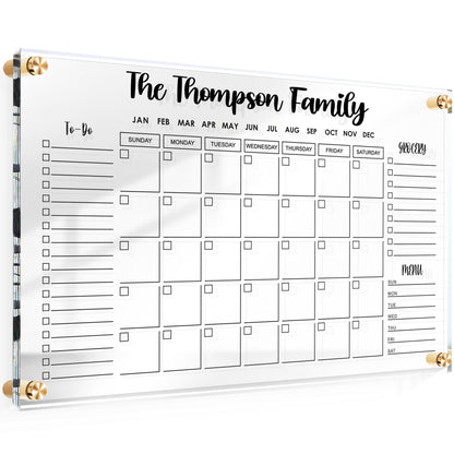 Customized Family Planner