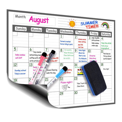 Erasable Monthly and Weekly Planner Magnetic Calendar Stickers